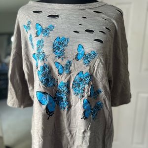 BOHO Butterfly Tee